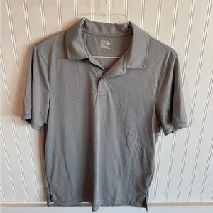 32 Degrees Cool Gray Polo Shirt Men's Business Casual